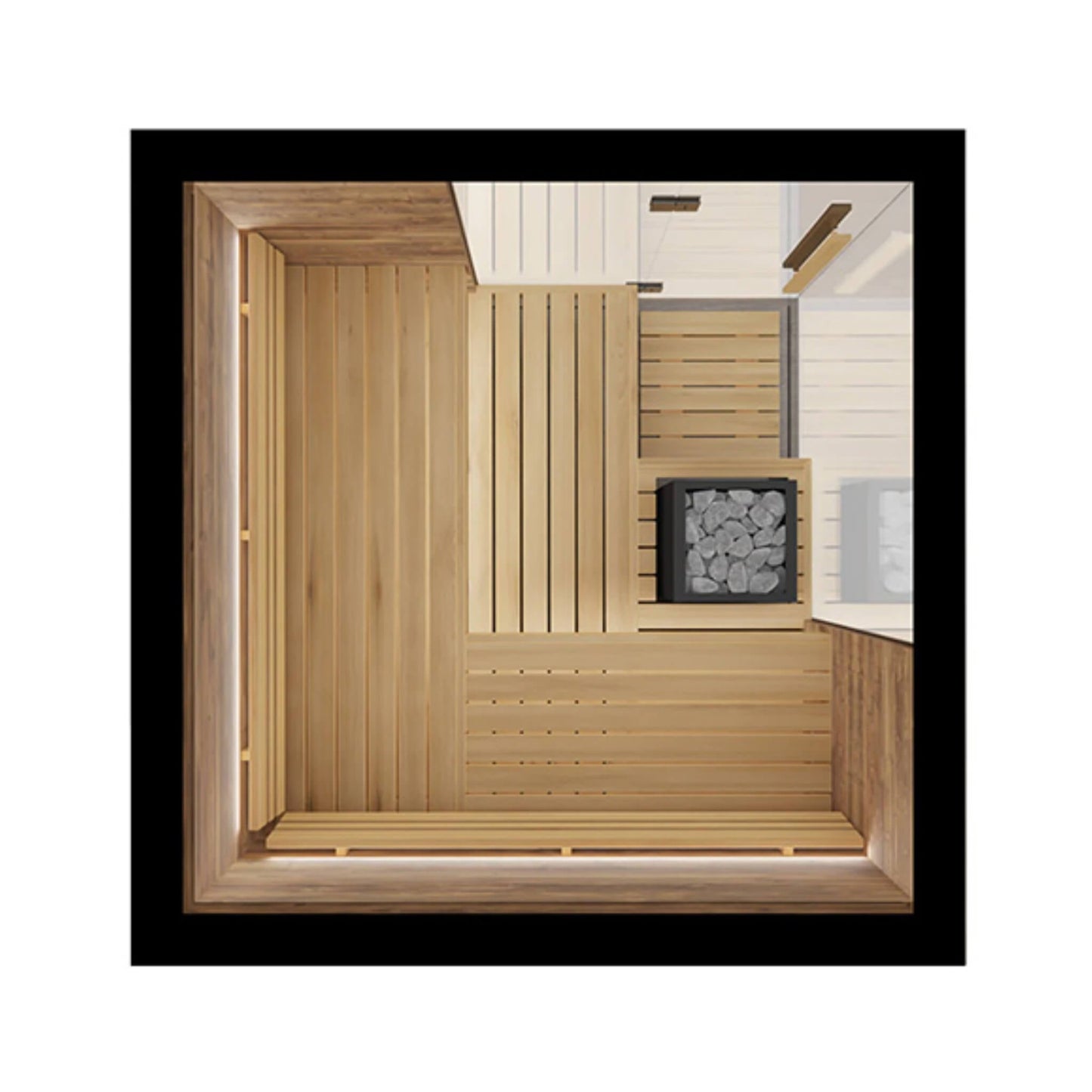 ASTRA 4-Person Indoor Traditional Steam Sauna | By Thermasol