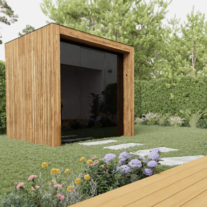 FORTIS 4-Person Outdoor Traditional Steam Sauna | By Thermasol
