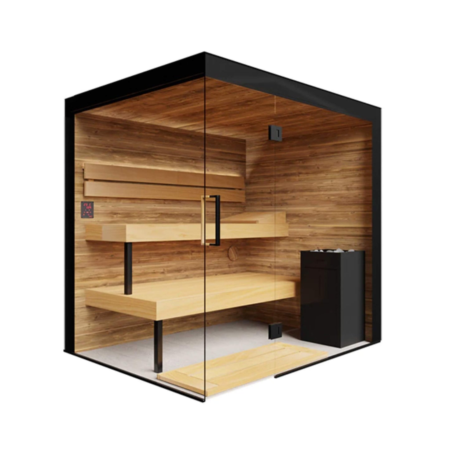 LUMARIA 2-5 Person Indoor Traditional Steam Sauna | By Thermasol