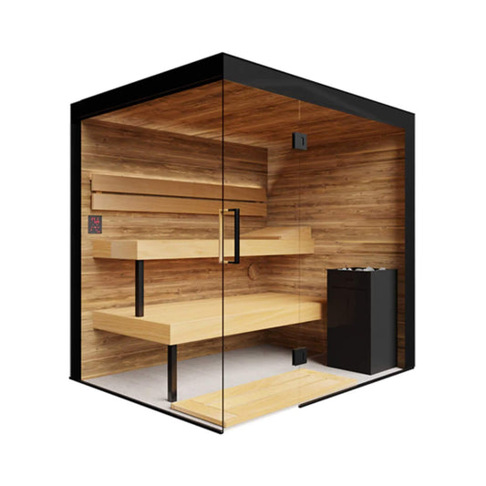 LUMARIA 2-5 Person Indoor Traditional Steam Sauna | By Thermasol