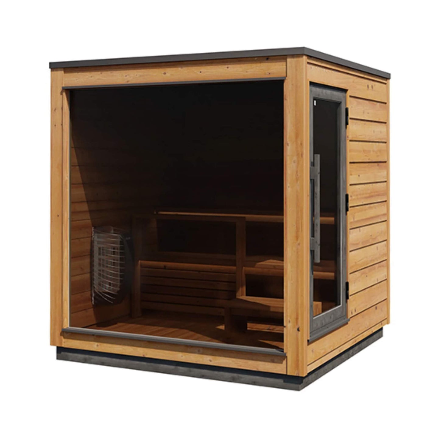 NORDIC DAWN 4-Person Outdoor Traditional Steam Sauna | By Thermasol