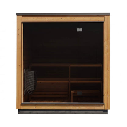 NORDIC DAWN 4-Person Outdoor Traditional Steam Sauna | By Thermasol