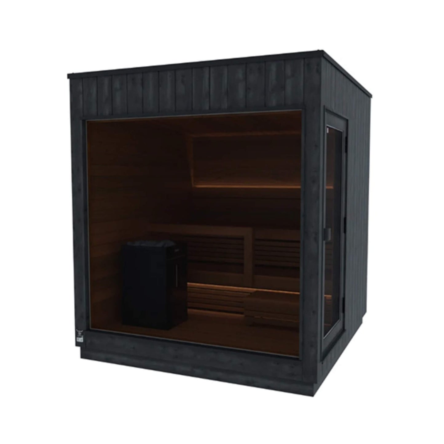 NORDIC MISTY 2-5-Person Outdoor Traditional Steam Sauna | Fully Assembled | By Thermasol