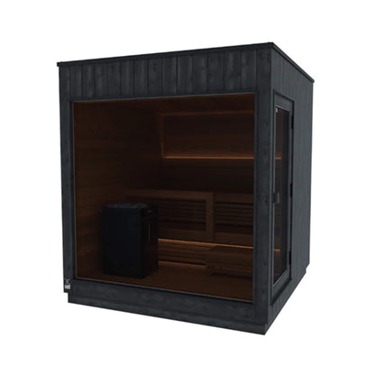 NORDIC MISTY 2-5-Person Outdoor Traditional Steam Sauna | Fully Assembled | By Thermasol