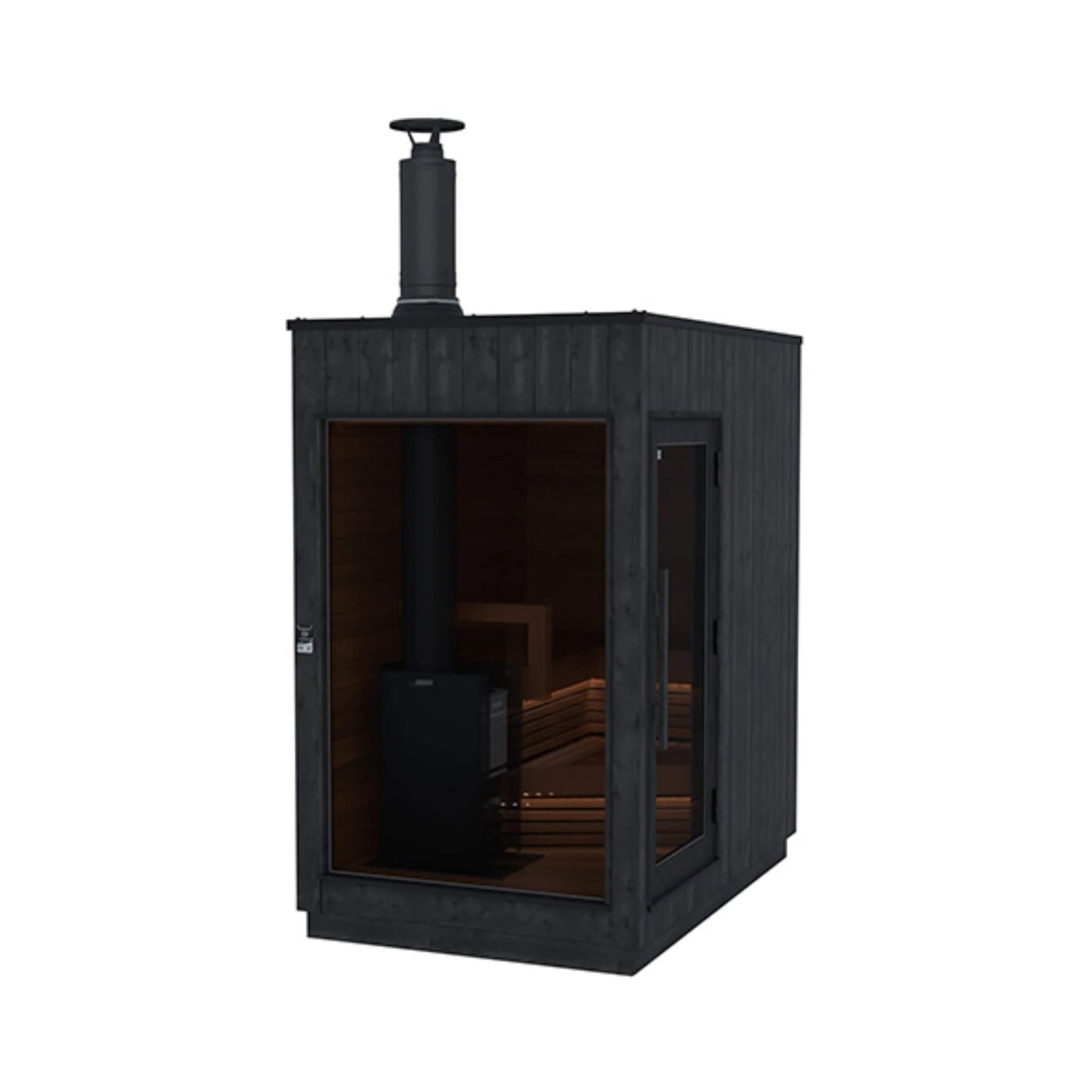NORDIC MISTY 2-5-Person Outdoor Traditional Steam Sauna | Fully Assembled | By Thermasol