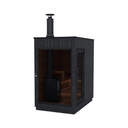NORDIC MISTY 2-5-Person Outdoor Traditional Steam Sauna | Fully Assembled | By Thermasol