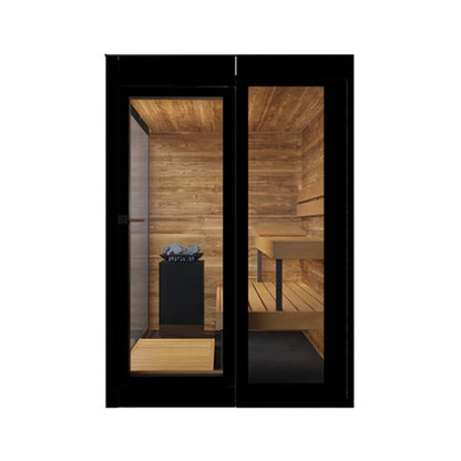 VERA 3-Person Outdoor Traditional Steam Sauna | By Thermasol