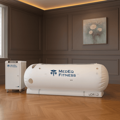 TIMECAPSULE AIR | Soft Shell Capsule 1.5 ATM Hyperbaric Chamber | By MedEq Fitness