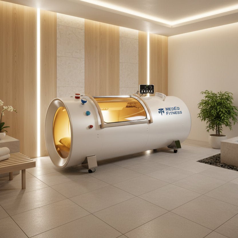 TIMECAPSULE VISION C900+ | 2.0 ATA Hard-Shell Hyperbaric Chamber | By MedEq Fitness