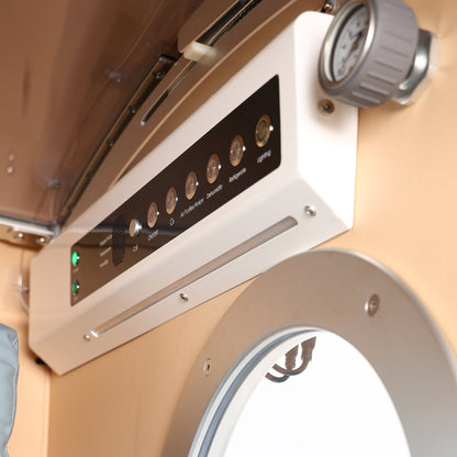TIMEPOD 2 | Triangular Hard-Shell Hyperbaric Chamber 2.0 ATA | By MedEq Fitness