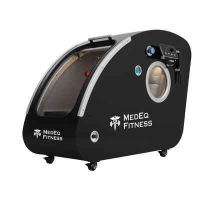 TIMEPOD 2 | Triangular Hard-Shell Hyperbaric Chamber 2.0 ATA | By MedEq Fitness