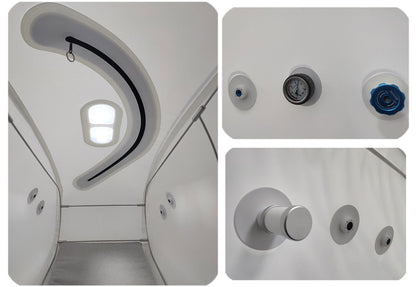 TIMEPOD AIR PRO | Hyperbaric Chamber 1.5 ATM Soft Shell | By MedEq Fitness