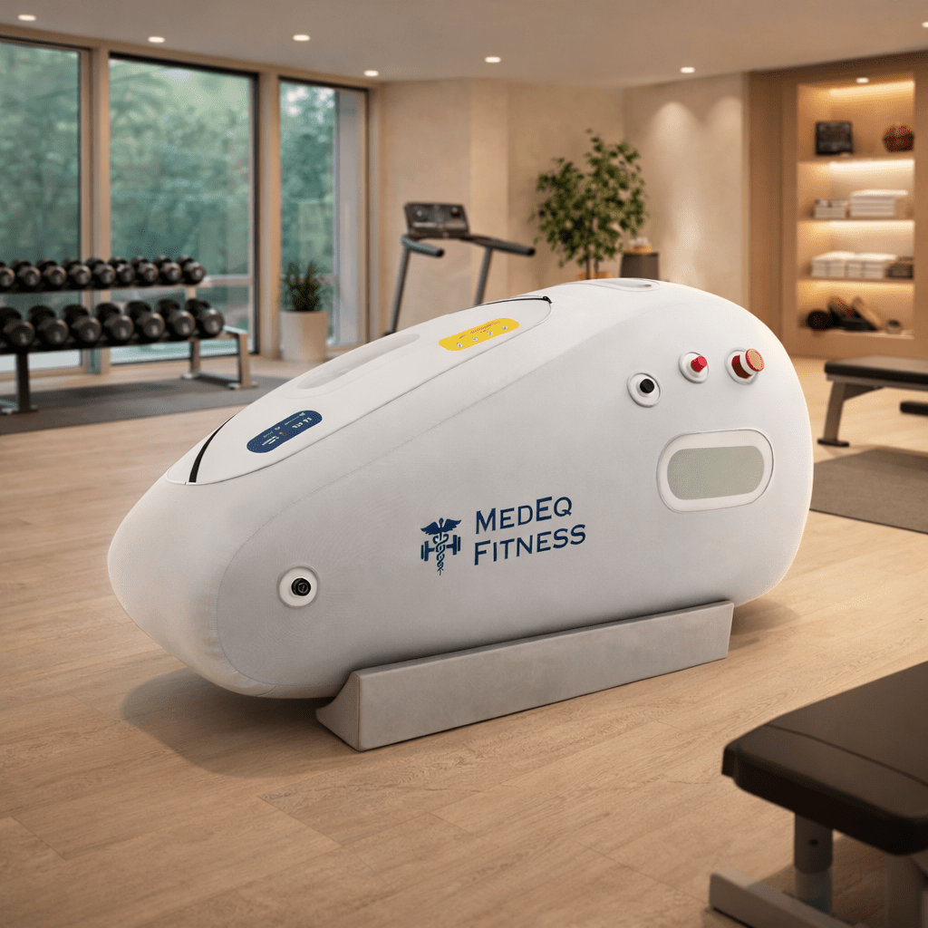 TIMEPOD AIR PRO | Hyperbaric Chamber 1.5 ATM Soft Shell | By MedEq Fitness